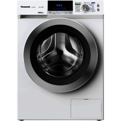 Panasonic NA148XS1WGB 8kg 1400 Spin Washing Machine with Steam Function in White